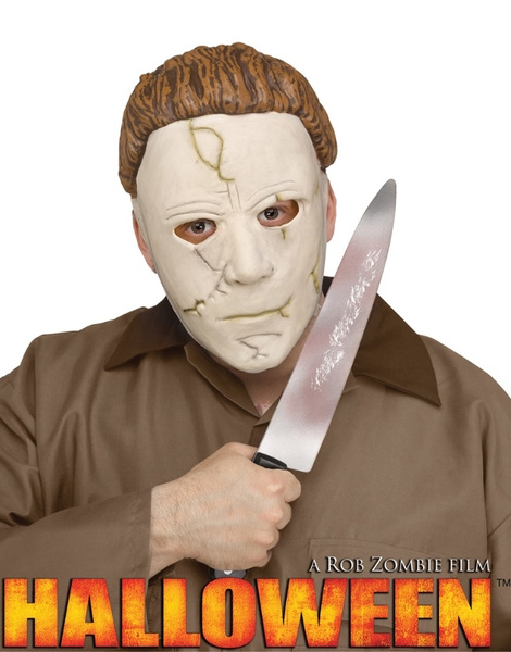 Michael Myers Mask & Knife