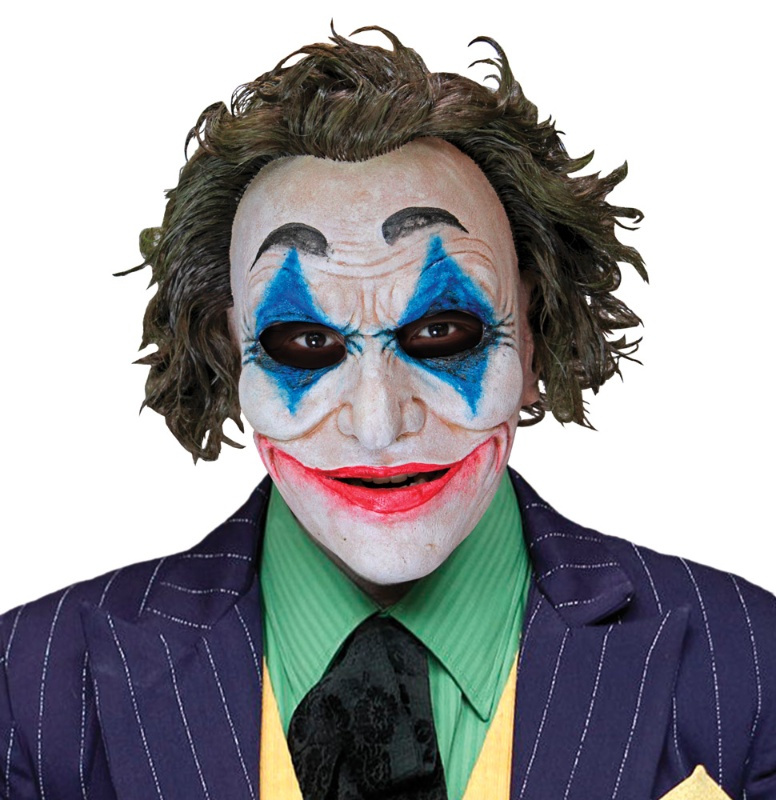 Máscara Payaso Crazy deluxe