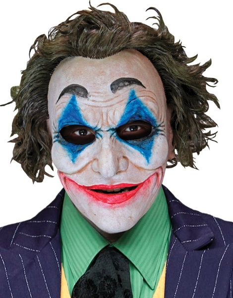 Máscara Payaso Crazy deluxe