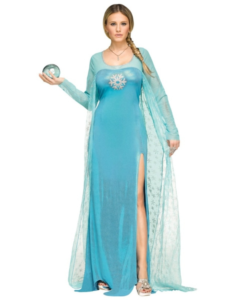 Disfraz Reina del Hielo deluxe mujer T.M