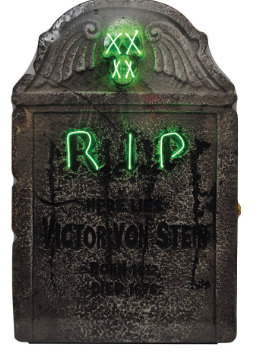 Lapida Halloween decoracion RIP surtidas