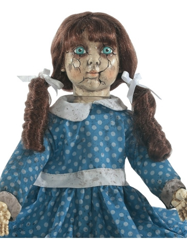 Muñeca Dolly terror cabeza giratoria