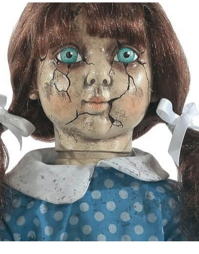 Muñeca Dolly terror cabeza giratoria
