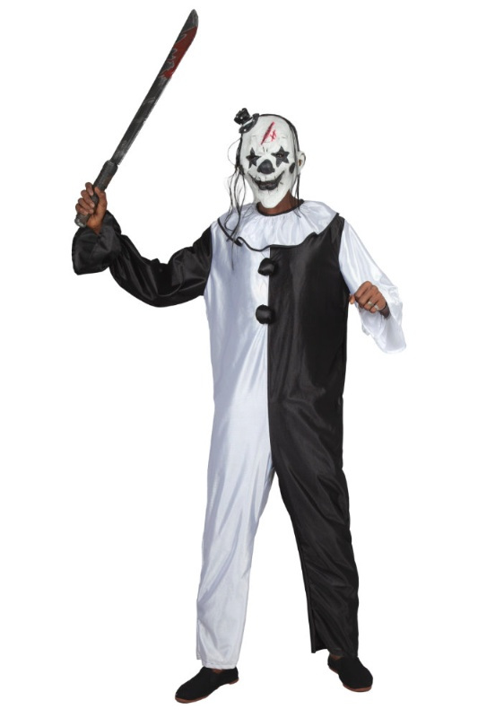 Disfraz Payaso Arlequín asesino adulto