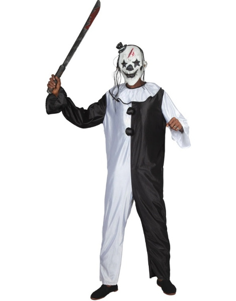 Disfraz Payaso Arlequín asesino adulto