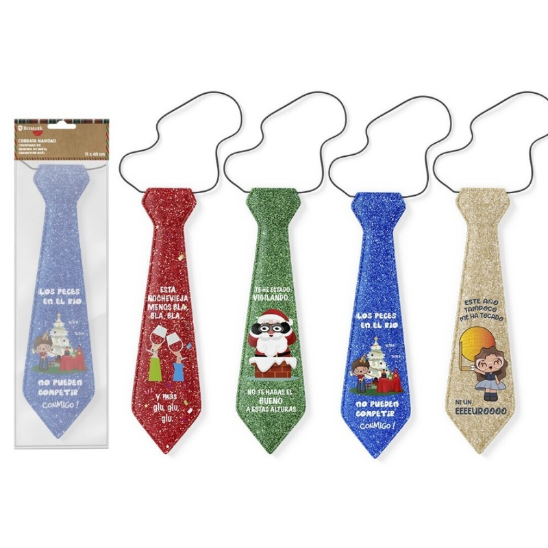 Corbata diseño Navidad col.surtidos