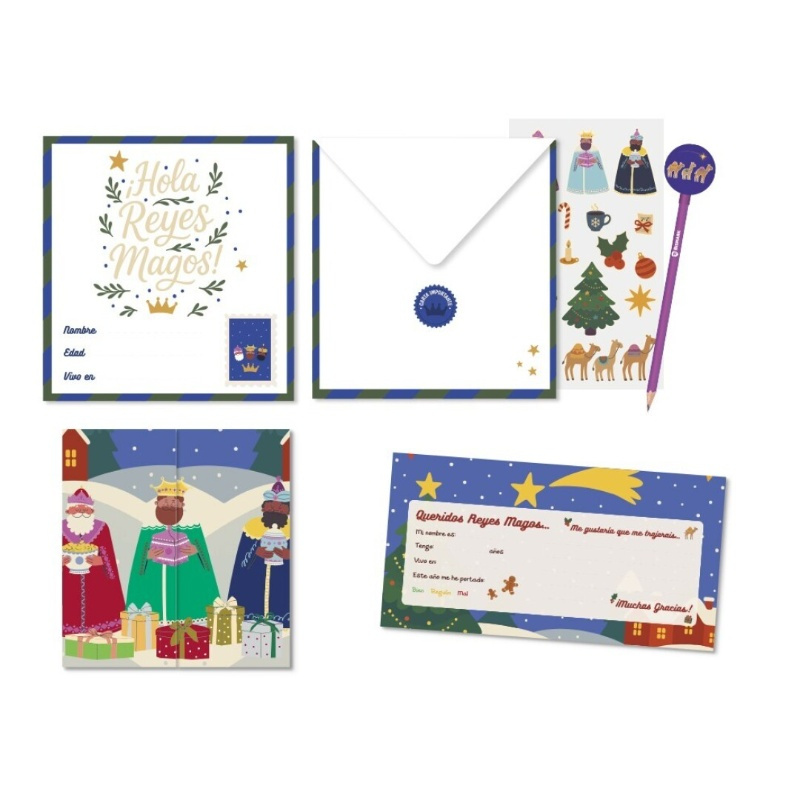 Carta Reyes Magos con sobre