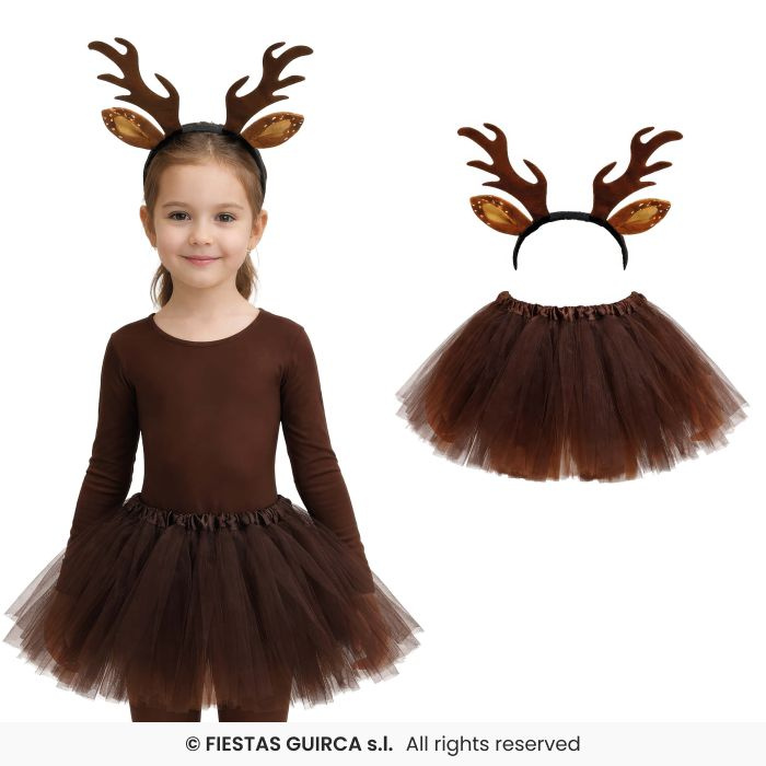 Set Reno 2 piezas: Tutu+ Diadema INF.