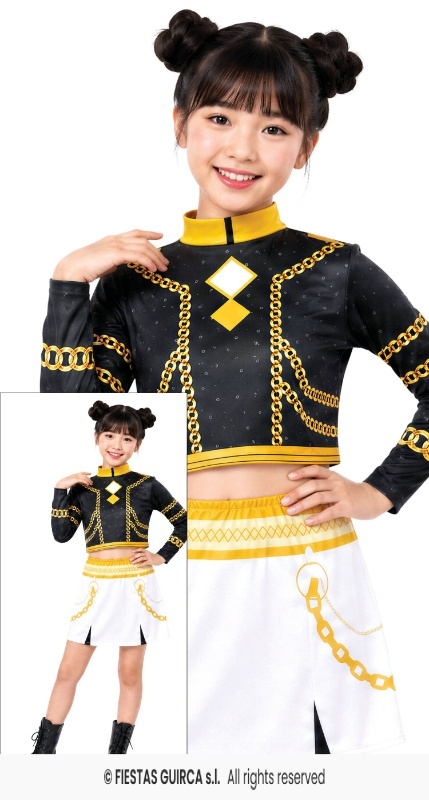 Disfraz Pop Star Silver Lite Infantil
