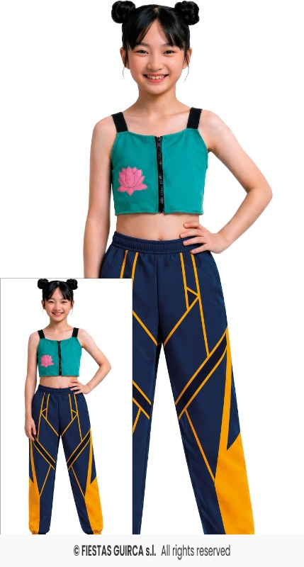 Disfraz Pop Star Lotus Lite Infantil