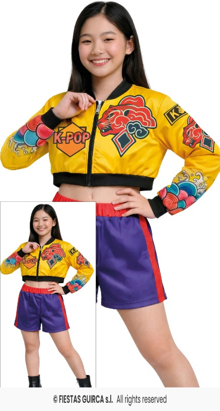 Disfraz Pop Star Nova Lite Infantil
