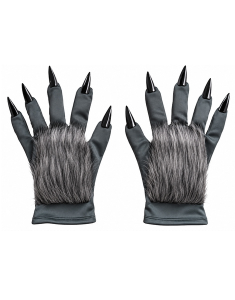 Guantes Lobo con pelo adulto