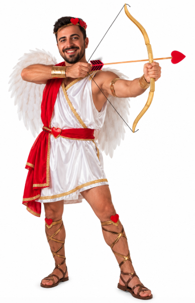 Arco Cupido con flechas