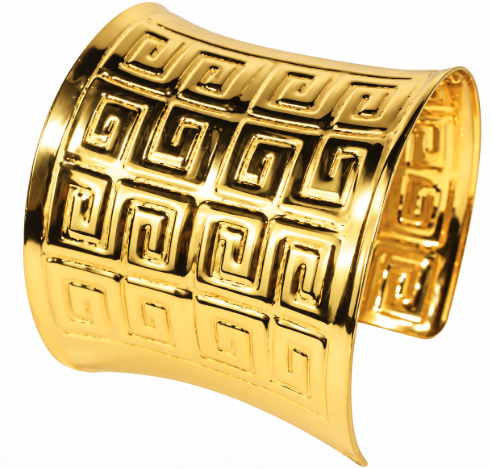 Brazalete Romano  metalico 5.7x6.6 cm