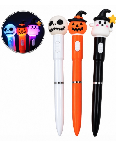Bolígrafo Halloween con luz