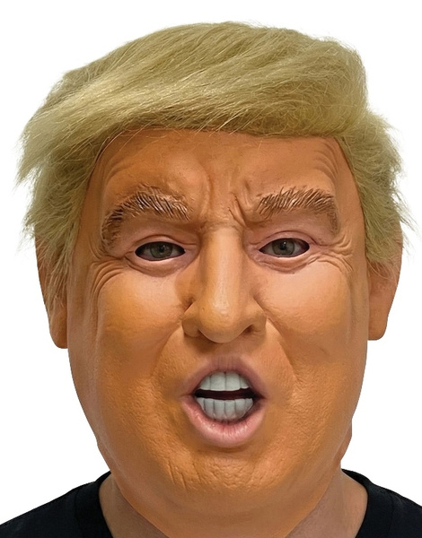 Máscara Presidente con pelo