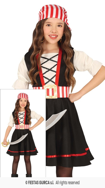 Disfraz Pirata para niña