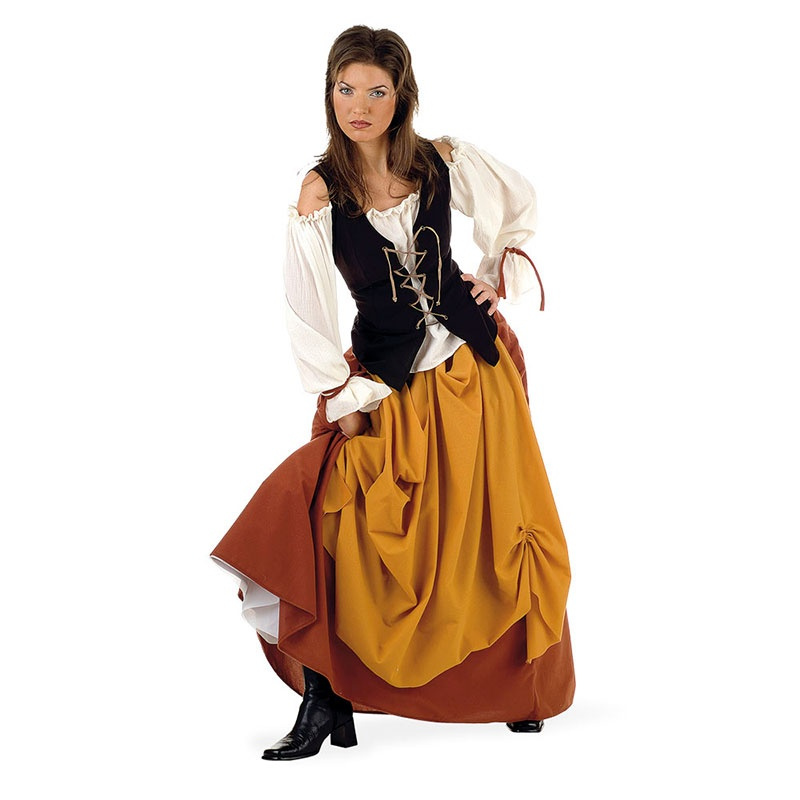 Disfraz Campesina Medieval para mujer