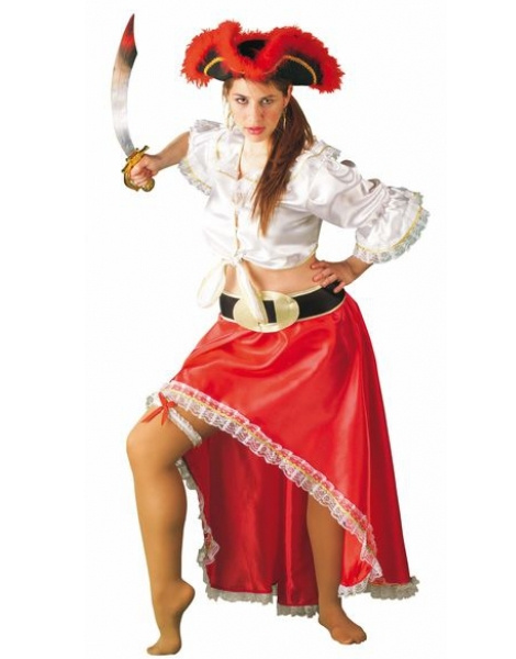 Disfraz Zíngara Roja Adulta