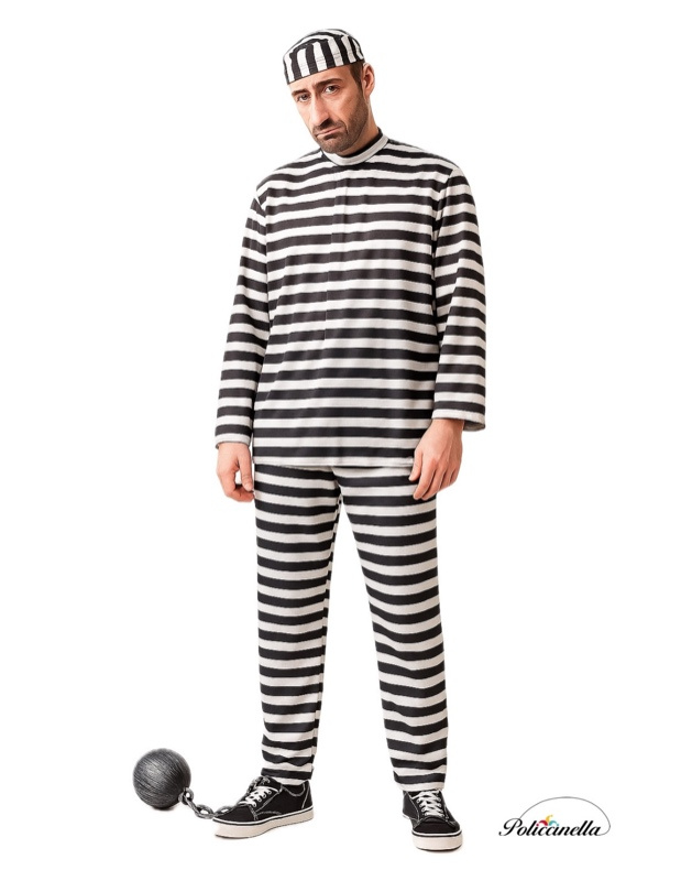 Disfraz Preso para hombre