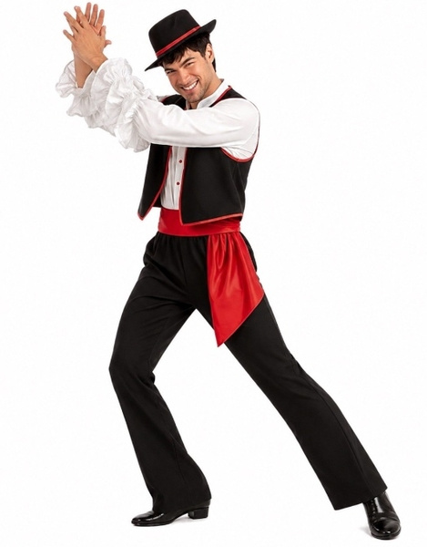Disfraz Bodeguero - Flamenco Adulto