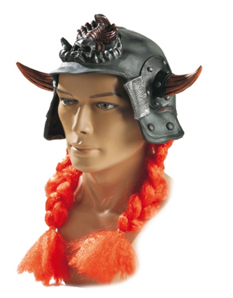 Casco Luchador látex Trenzas oferta