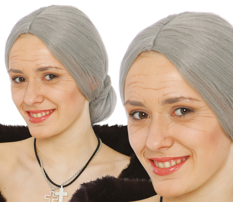 Peluca anciana
