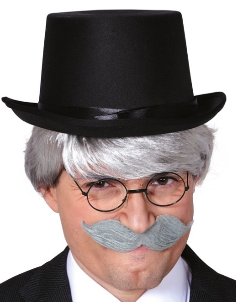 Cartola preta de feltro