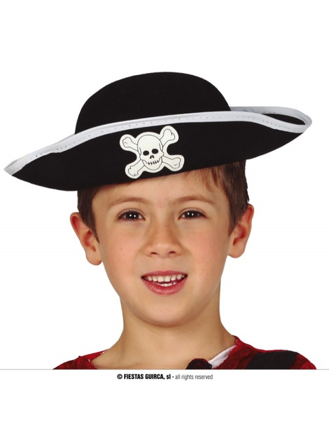 Sombrero Pirata fieltro infantil