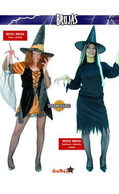 BRUJA ORO SEXY ADULTA REF.80201