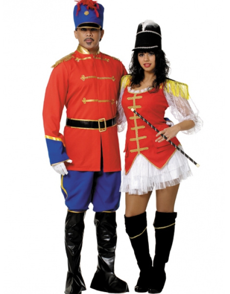 Garota de Majorette de fantasia