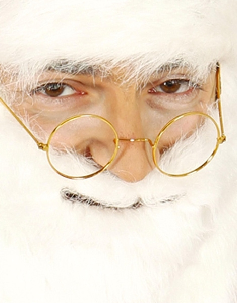 Gafas Metal Redondas Doradas