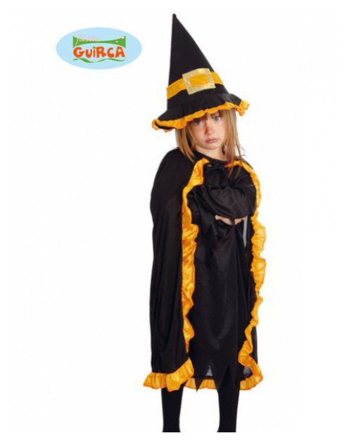 Set Capa + Sombrero Halloween