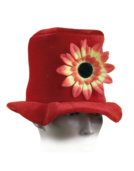 Sombrero Rojo Margarita adulto