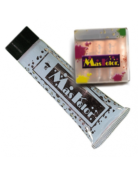 Tubo Maquillaje Flu?do Plata