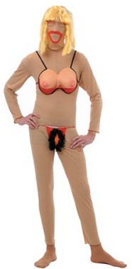 Disfraz MuÑeca Hinchable Adulto