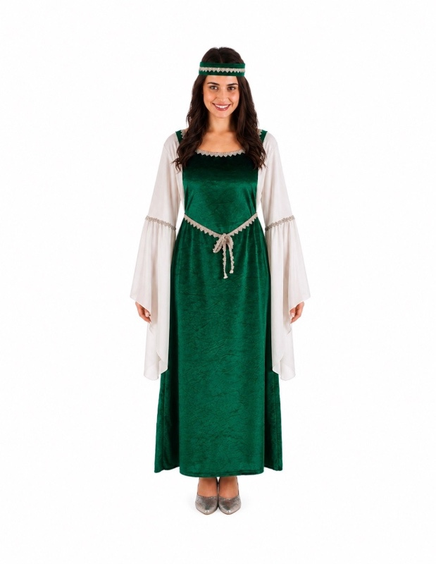 Fato medieval para mulher