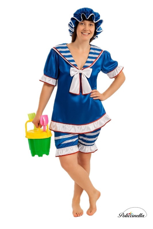 Traje, banhista, 20s, mulher