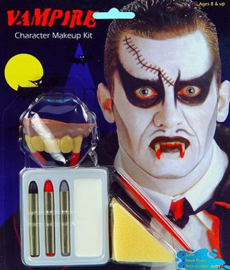 Maquillaje Vampiro Y Dentadura Eco