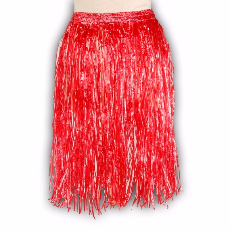 Falda Hawaiana Roja Eco
