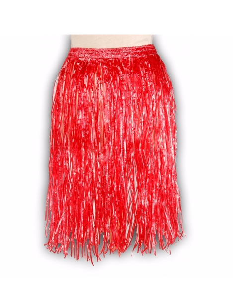 Falda Hawaiana Roja Eco