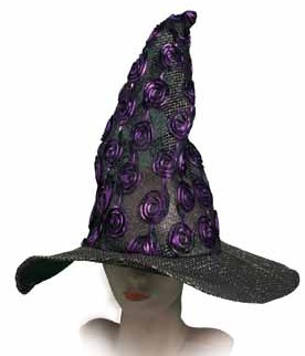 Gorro Bruja Flores