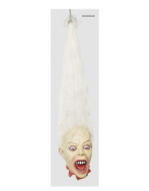 Cabeza Terror Colgante Pelo