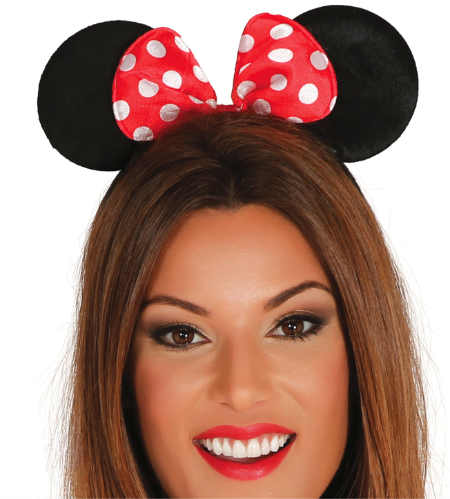 Diadema Minnie tela