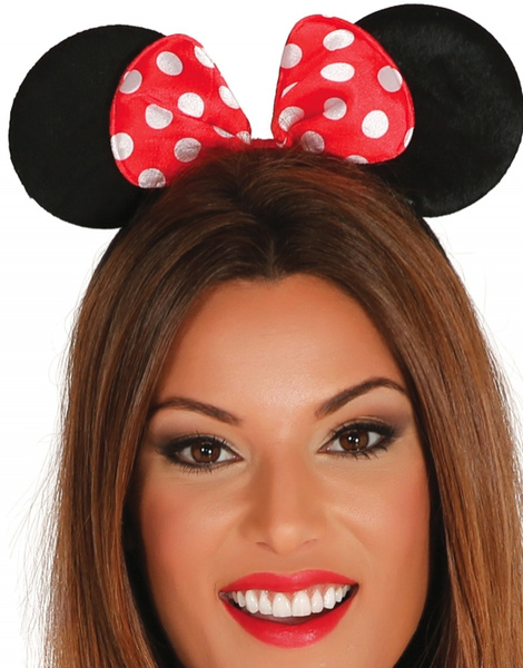 Diadema Minnie tela