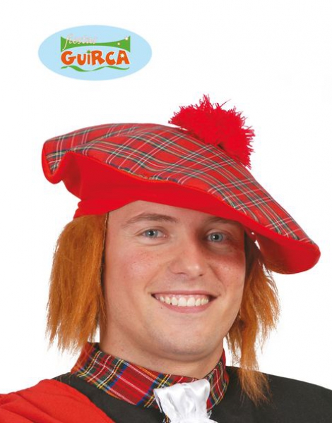 Sombrero Escoces  con Pelo