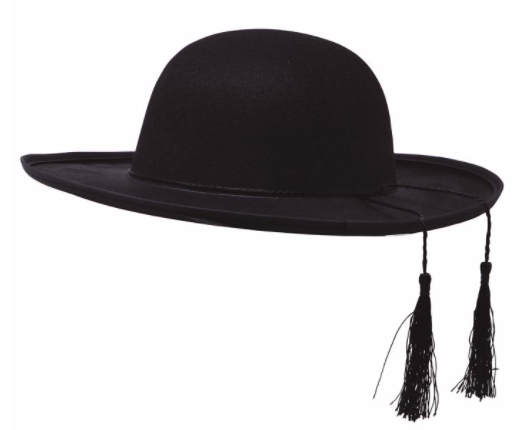 Arte En Píxeles De Un Hombre Con Un Sombrero De Sacerdote Perfecto Para Colecciones De Temática