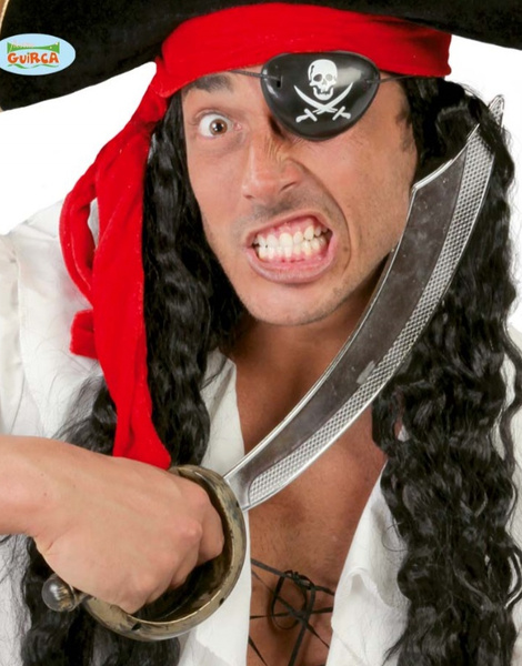 Sable Pirata 47 cm. con Parche
