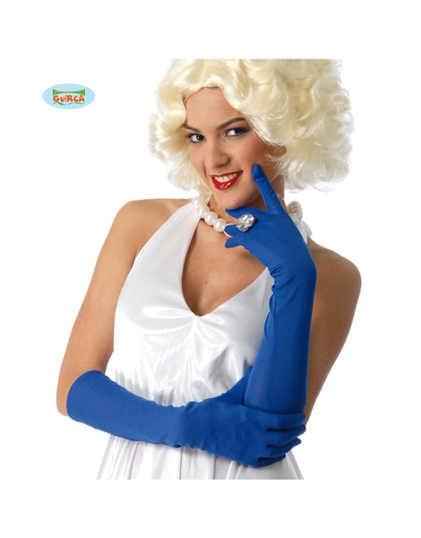 Guantes Largo Azul 45 cms