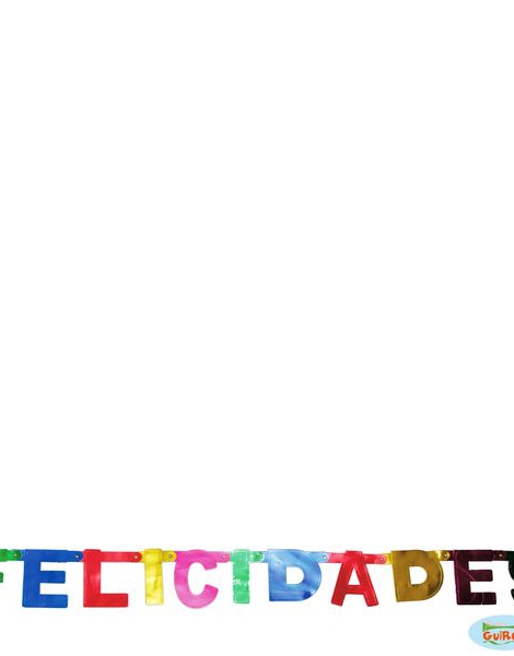 Letrero Felicidades